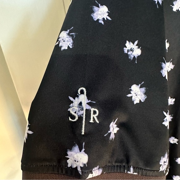 G/fore Limited Edition Country Club Misfit Polo Sketch Shirt sz X Black White - Picture 5 of 10